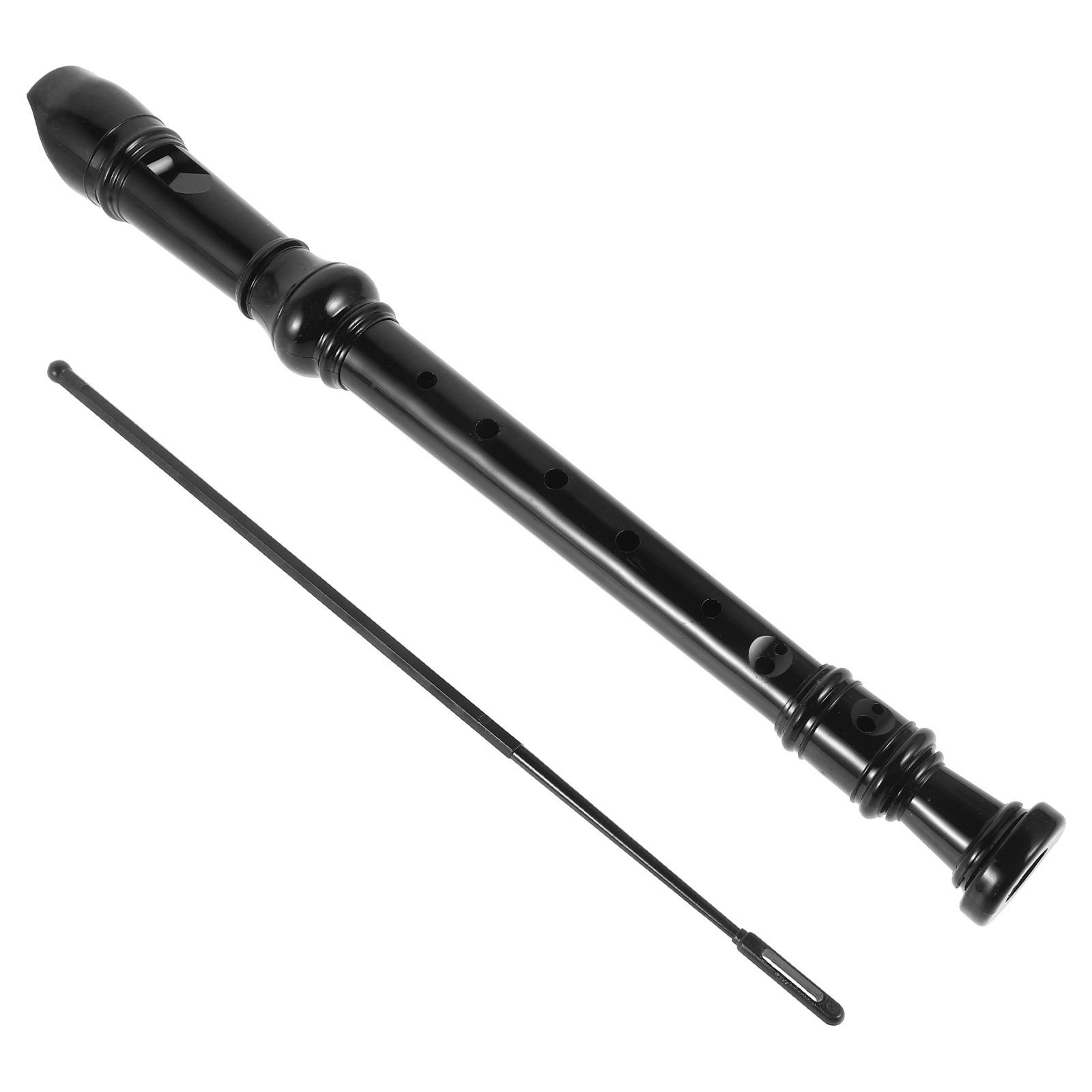آلة ريكورد سوبرانو شفافة سوداء - مراجعة Soprano Recorder Plastic وسعره